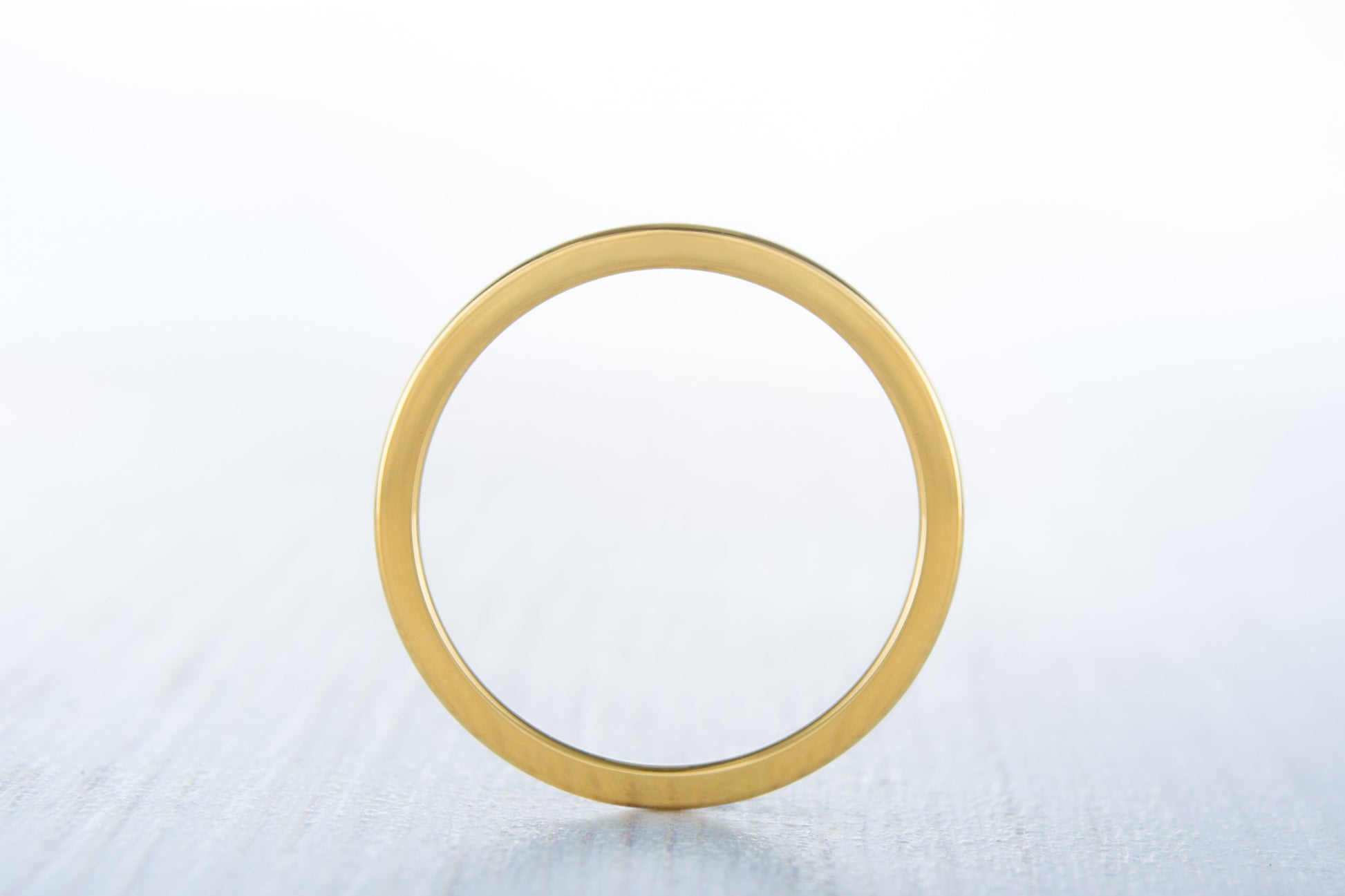 14K Yellow Gold Plain 6mm Wedding Ring | Men's Wedding Rings | Johannes  Hunter Jewelers